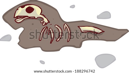 Cartoon Dinosaur Fossil เวกเตอร์สต็อก 188296742 - Shutterstock