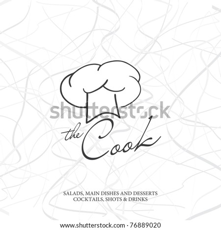 Vector. Restaurant menu design