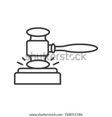Judge Hammer Clip Stock Images, Royalty-Free Images & Vectors