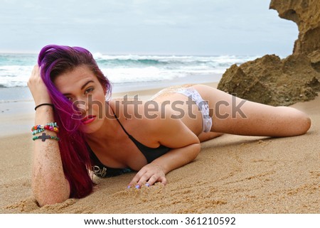 Sister webcam masturbation Beach crawl bikini