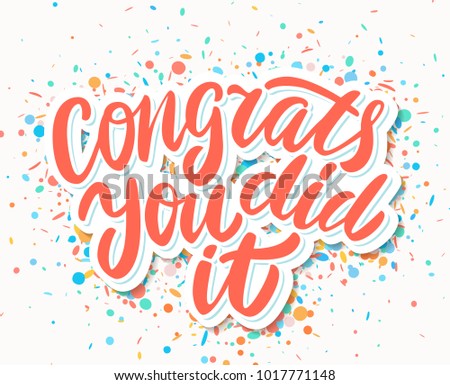 congratulations sign