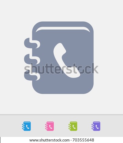 small phone book