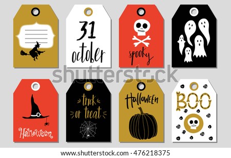 halloween gift tags templates