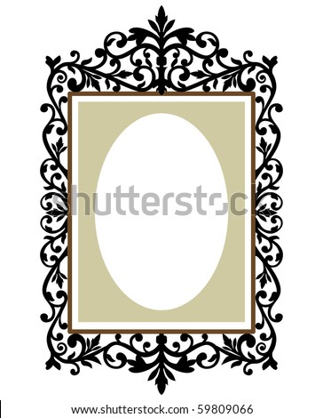 Decorative Frame Stock Vector 64059622 - Shutterstock