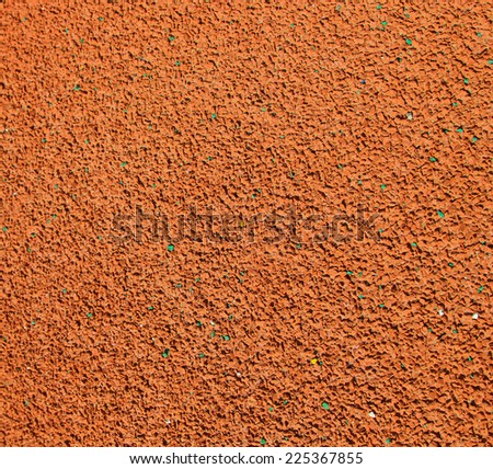 Close Up Texture Of Red Color Rubber Floor On Playground Close Up Texture Of Red Color Rubber Floor On Playground