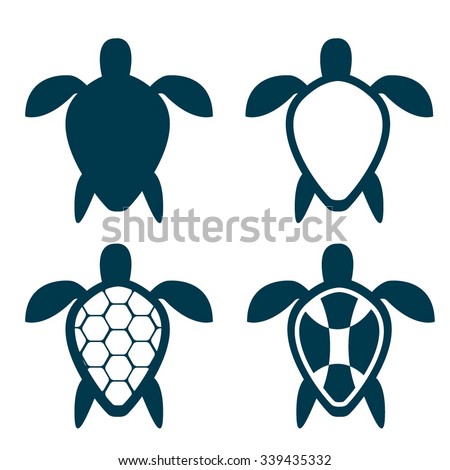 Sea Turtle Silhouette Stock Images, Royalty-free Images & Vectors 