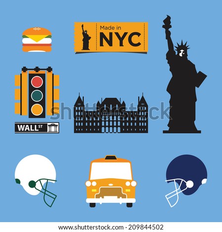 Icon Design Nyc | new york city infographic design template stock vector Icon Design Nyc | new york city infographic design template stock vector