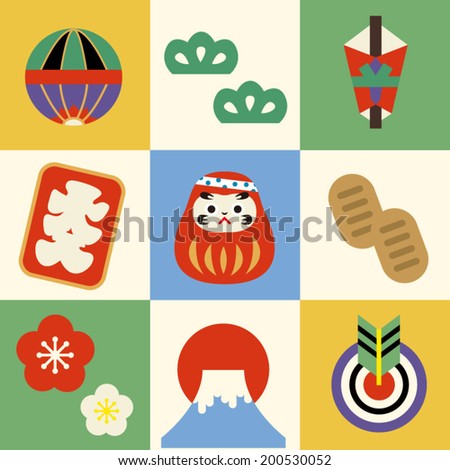 Japanese lucky charms
