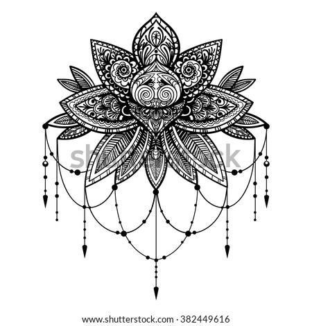 Art Boho Flower Stock Vectors & Vector Clip Art | Shutterstock