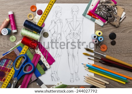 Fashion Design Stock Photos, Images, & Pictures | Shutterstock