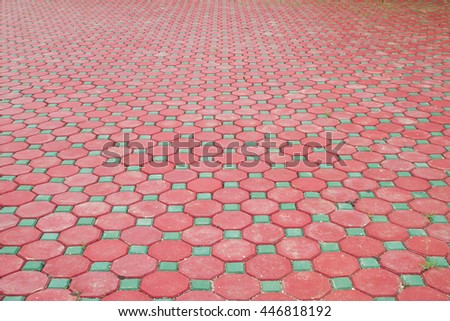 Patterned Paving Floor Tiles Outdoor Cement Block Texture Patterned Paving Floor Tiles Outdoor Cement Block Texture