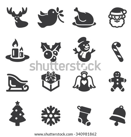 Santa Icon Stock Photos, Images, & Pictures | Shutterstock