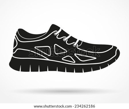 Sneaker Silhouette Stock Images, Royalty-Free Images & Vectors ...