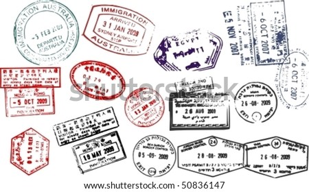 Passport Stamps Stock Photos, Images, & Pictures | Shutterstock