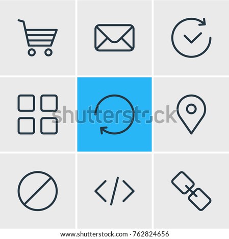 Download Vector Contact Information Icons Stock Vector 631037279 ...