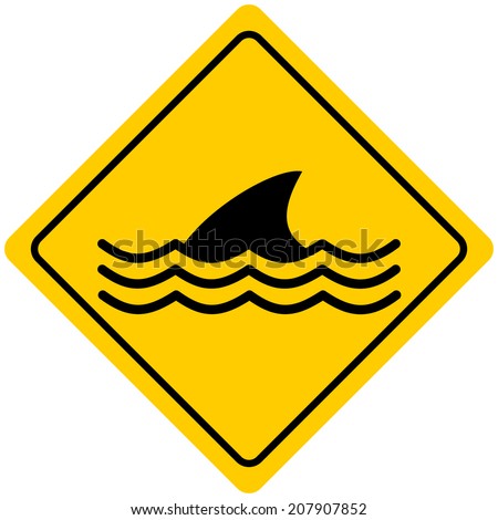 Shark Warning Sign Stock Images, Royalty-Free Images & Vectors ...