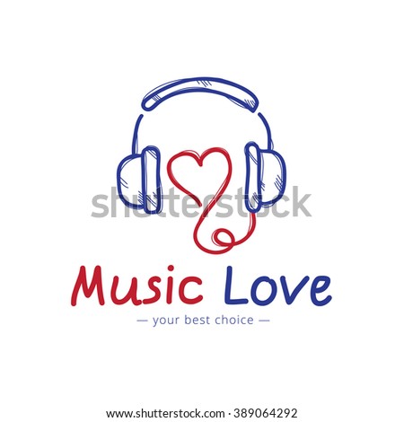 Heart With Headphones Stock Images, Royalty-Free Images ...