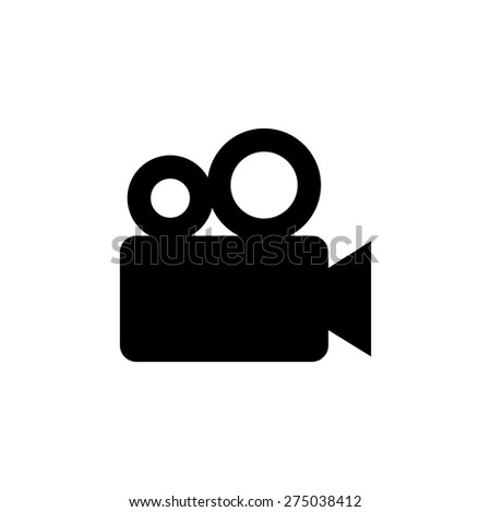Movie Camera Icon Stock Vector 275038412 - Shutterstock