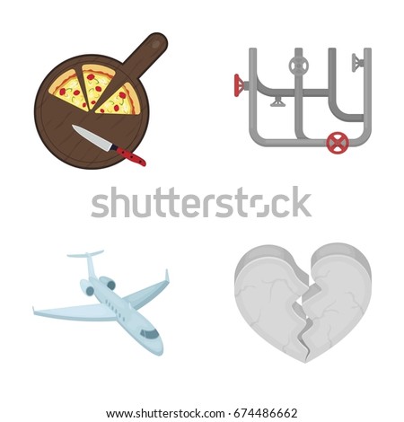 production, travel, hobby and other web icon in cartoon style.cold, gap, restaurant icons in set collection.
