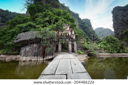Bich Dong Pagoda in Ninh Binh, Vietnam