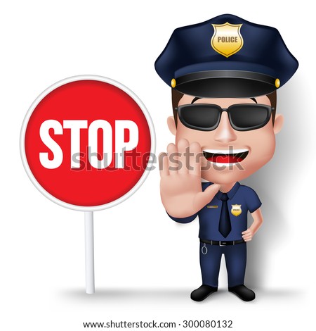 Cartoon Policeman Stock Images, Royalty-Free Images & Vectors ...