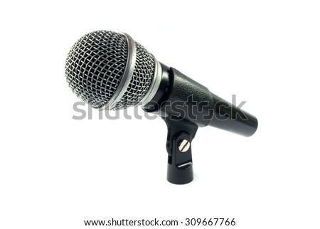 Retro Microphone Stand Stock Vector 130093712 - Shutterstock