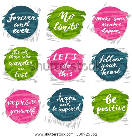 Set Hand Drawn Logo Templates Sketched Stock Vector 414656698 ...