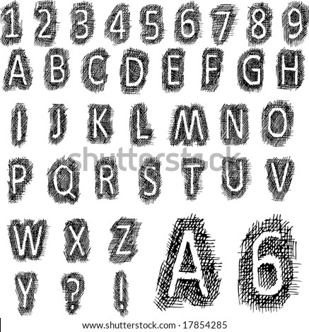 Creative Letters creative letters numbers stock vector 17854285 - shutterstock Creative Letters creative letters numbers stock vector 17854285 - shutterstock