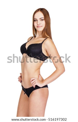 Black Perfect Ass Shemale Girl In Black Underwear