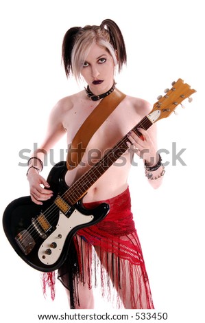 Naked guitar gothic amusing phrase Naked guitar gothic sorry