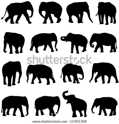 Asian Elephant Stock Vectors & Vector Clip Art | Shutterstock