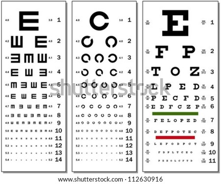 Eye-chart Stock Images, Royalty-Free Images & Vectors | Shutterstock