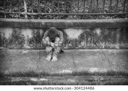 Alone and scared