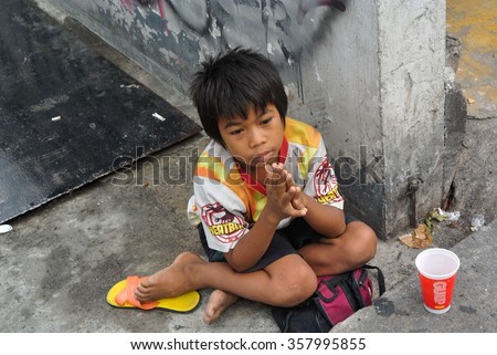 Bangkok Thailand March 2014 Dirty Small Stock Photo 