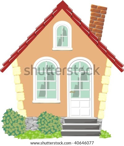 Cartoon House Does Repair Work Stock Vector 56309461 - Shutterstock