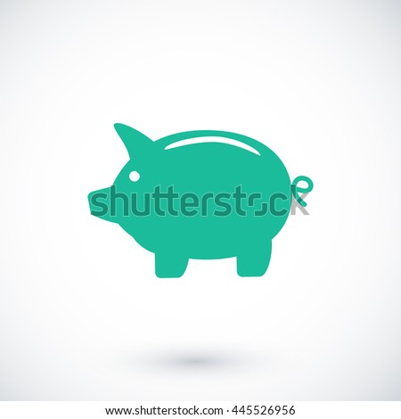 Piggy Bank Fully Scalable Vector Icon Stock Vector 399198268 - Shutterstock