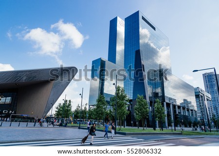 Modern Architecture Office Buildings modern office building clouds building reflections stock photo Modern Architecture Office Buildings modern office building clouds building reflections stock photo