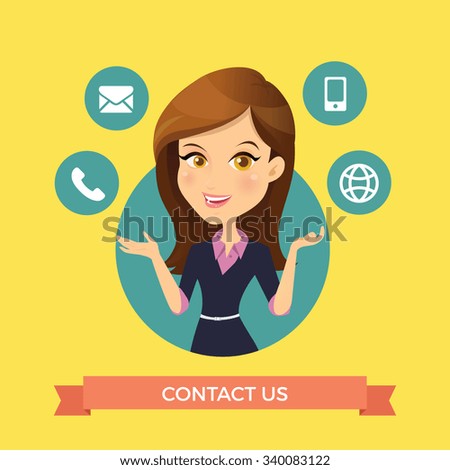 Contact Us Cartoon >> "customer Service Cartoons" Stock Images, Royalty-Free Contact Us Cartoon >> "customer Service Cartoons" Stock Images, Royalty-Free