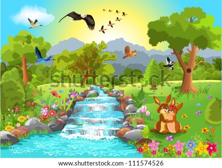 romantic landscape