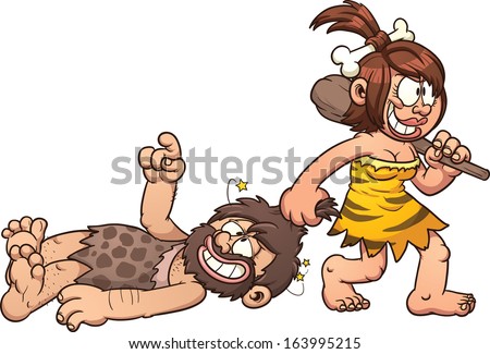 DEBATE A TOPIC  - Page 3 Stock-vector-cave-woman-dragging-a-caveman-clip-art-vector-cartoon-illustration-with-simple-gradients-all-in-a-163995215