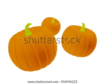 Pumpkin Colorful Icon Stock Vector 414291865 - Shutterstock