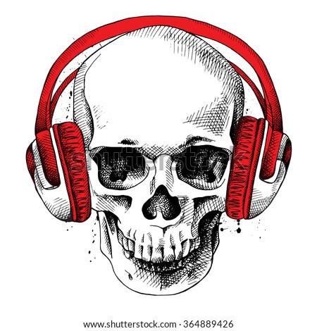 Skull Headphones Stock Images, Royalty-Free Images & Vectors | Shutterstock