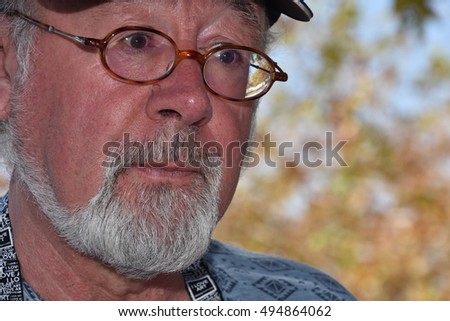 Marseille, France - October 06, 2016 : French cartoonist Jacques Lelievre alias Jac Lelievre at the 5th edition of the International festival of press and political cartoons at l'Estaque.