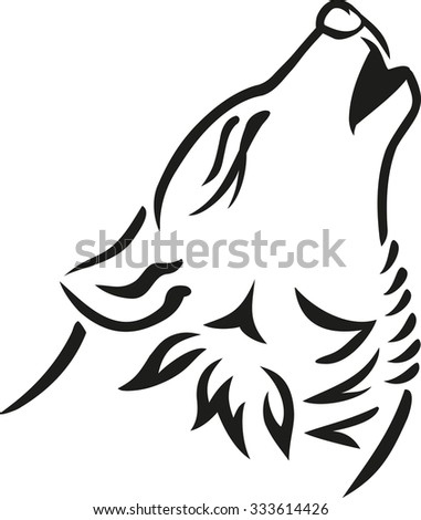 Wolf Howling Isolated Stock Photos, Images, & Pictures | Shutterstock