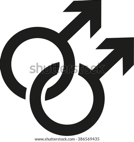 Gay Signs Icon Stock Vector 386569435 - Shutterstock