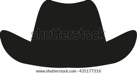 Cowboy Hat Stock Vector 435177325 - Shutterstock