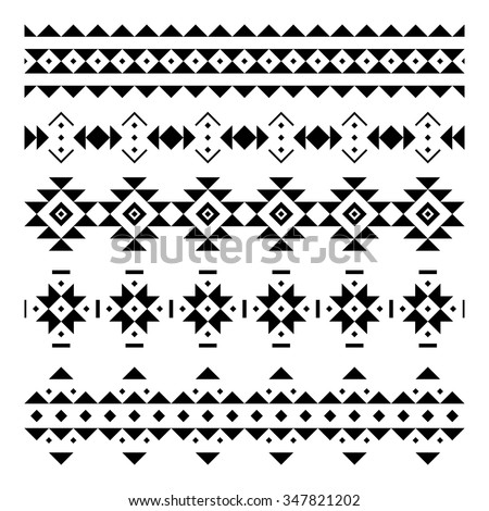 Aztec Border Stock Images, Royalty-Free Images & Vectors | Shutterstock