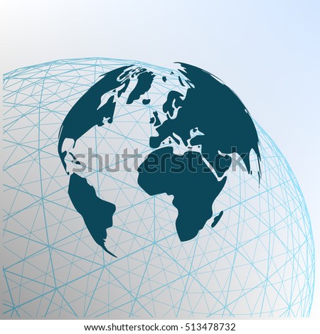 oval vector map globe Ovalshaped 25861066 Vector   Stock World Shutterstock Grid Map