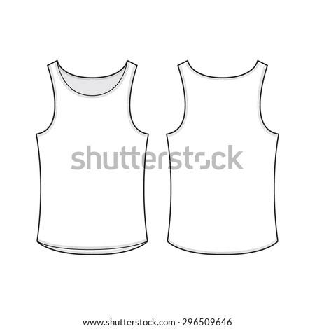 Tank Top Template Stock Photos, Images, & Pictures | Shutterstock