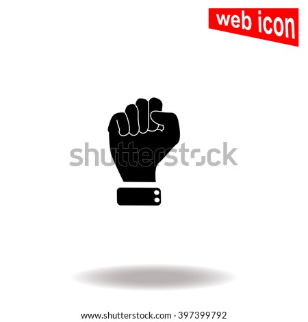 Fist Icon Illustration Business Stock Vector 449971318 - Shutterstock